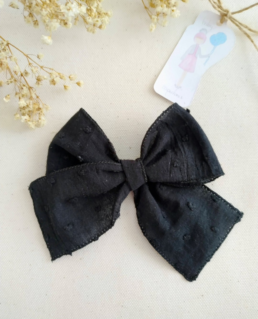 Lazo Plumeti Negro - Imagen 2