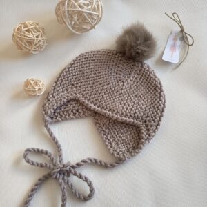 Gorro Aviador Topo talla 3-6m