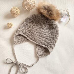 Gorro Aviador Piedra talla 12-24m (copia)