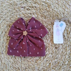 Lazo Plumeti Granate Motas Rosas