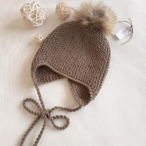 Gorro Aviador Topo talla 12-36m