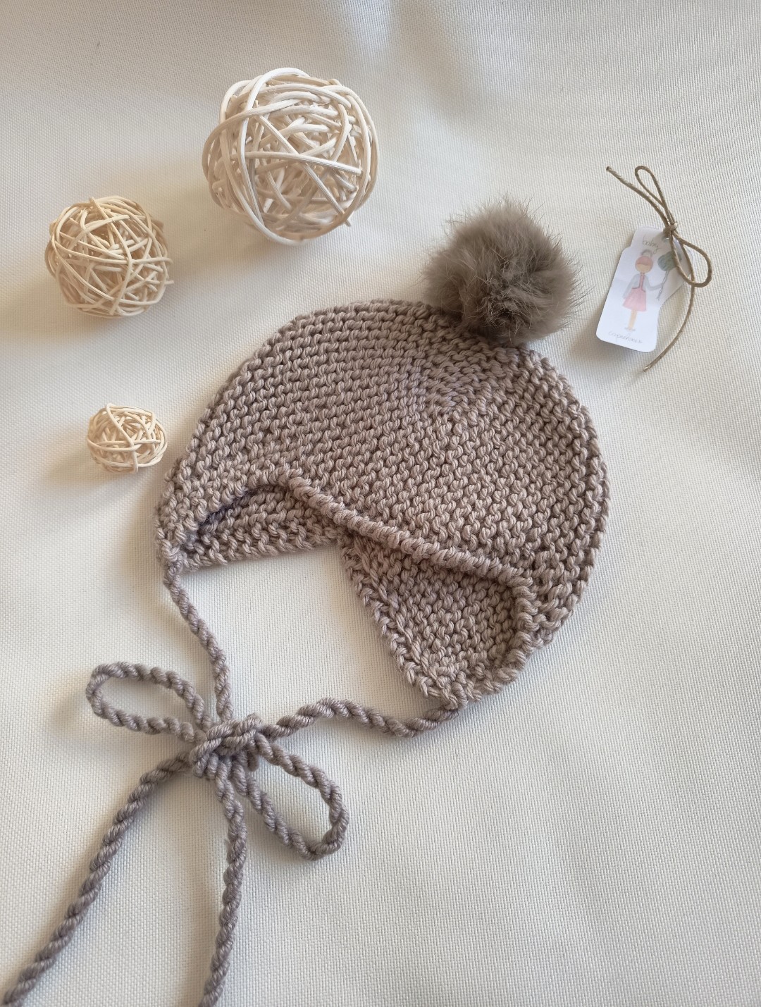 Gorro Aviador Arena talla 3-6m