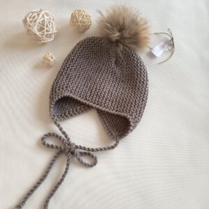 Gorro Aviador Turron talla 3-5 años
